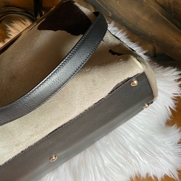 Fendi crossbody Fur 2Jour 2Way Handbag purse cow - Picture 4 of 15